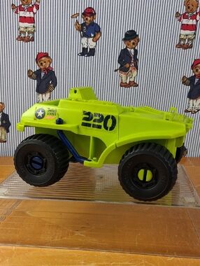 Vintage 1991 Hasbro GI.JOE Bager 220 Turbo Jeep Action Vehicle Incopmlete